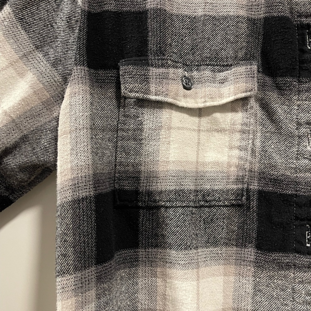 Black & white flannel